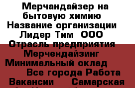 Мерчандайзер на бытовую химию › Название организации ­ Лидер Тим, ООО › Отрасль предприятия ­ Мерчендайзинг › Минимальный оклад ­ 25 000 - Все города Работа » Вакансии   . Самарская обл.,Новокуйбышевск г.